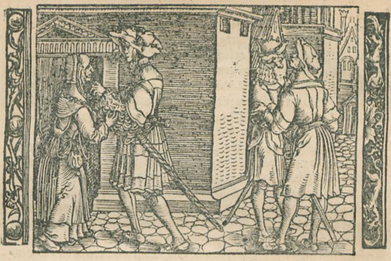 [Act XI – Celestina Talks with Calisto While Sempronio Talks with Pármeno]