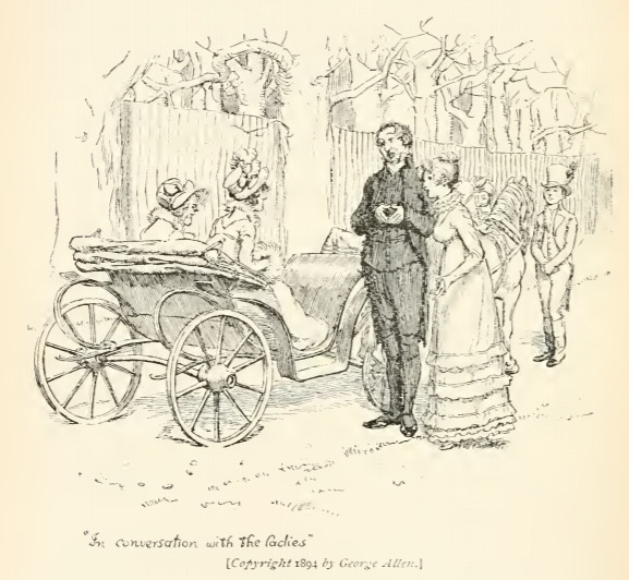 In conversation with the ladies