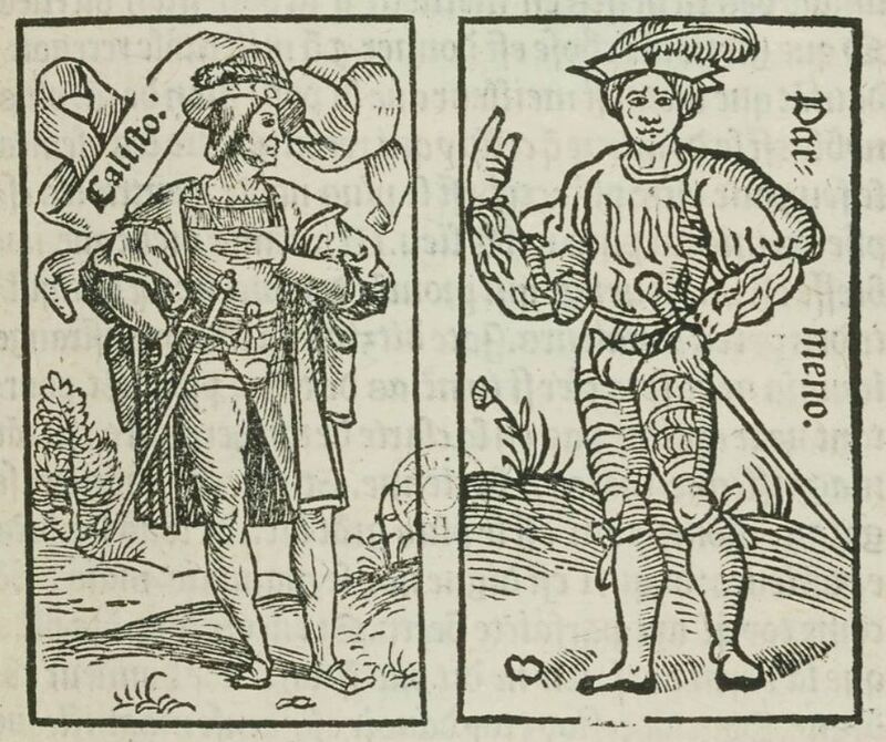 [Act II – Calisto and Pármeno]