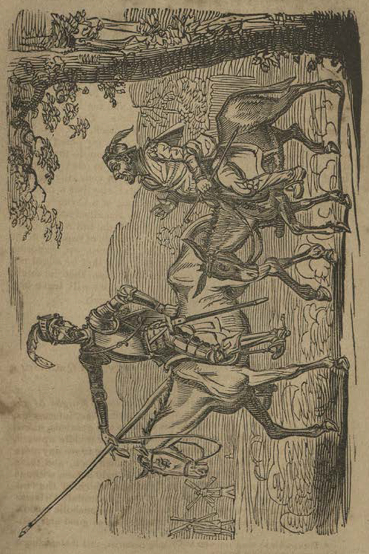 [Of How Don Quixote and Sancho Panza Travelled and Discussed Amongst one Another]