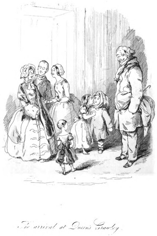The arrival at Queen’s Crawley