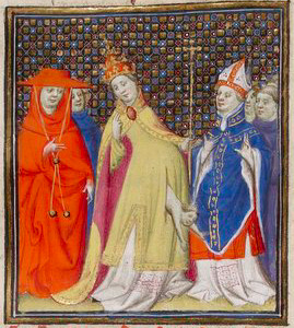 La papesse Jeanne met au monde un enfant