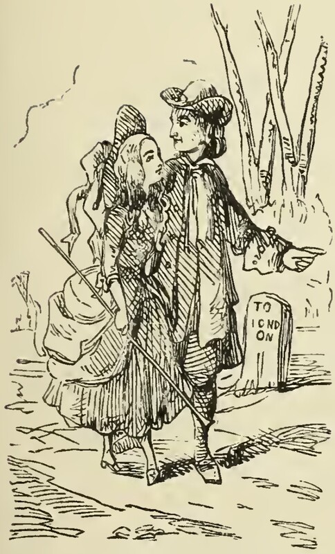 [Vanity Fair Vol. I Chapter XII Inhabited Initial]