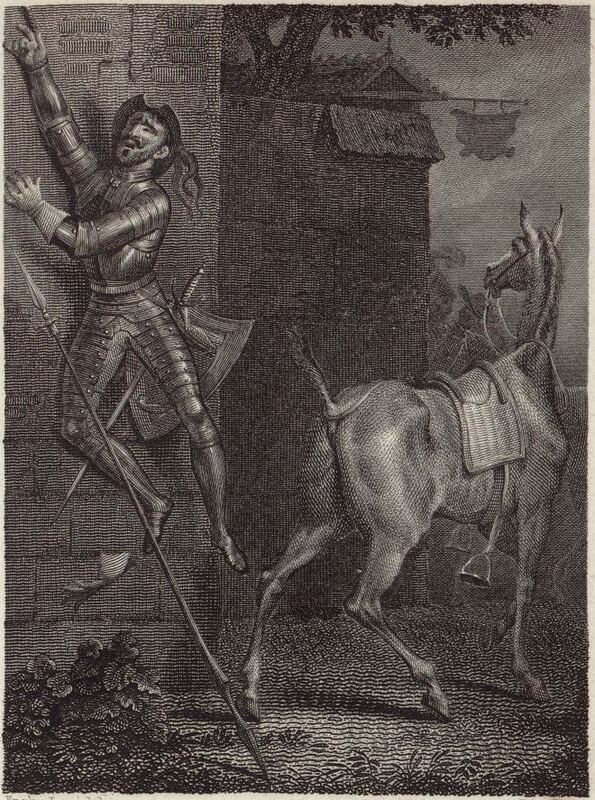 Sancho Panza's debate with Teresa his wife