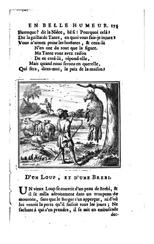 D'un Loup, Et D'un Brebi