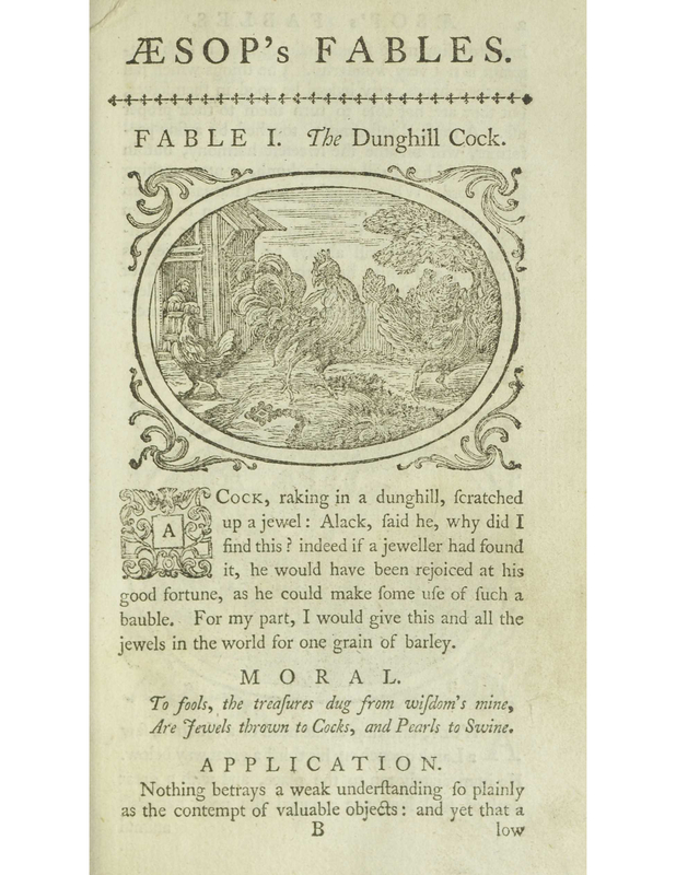 The Dunghill CockOther Titles: The Cock and the Precious Stone
