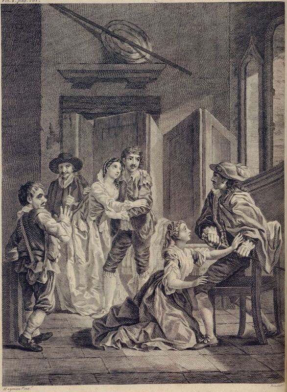[Dorotea kneels before Don Fernando]