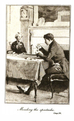 Mending the spectacles