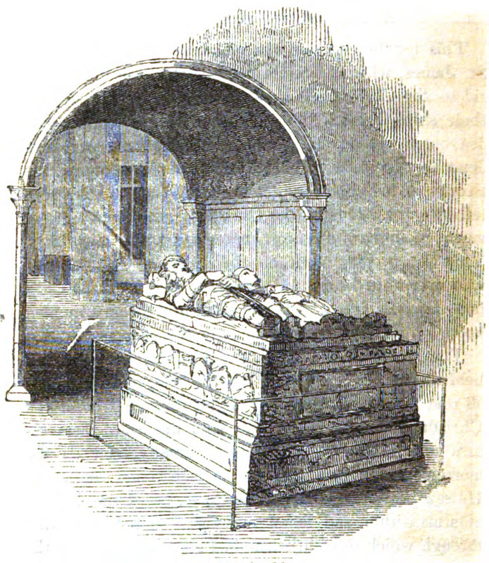 Tomb of the Cid, in the Convent of San Pedro de Cardeña.