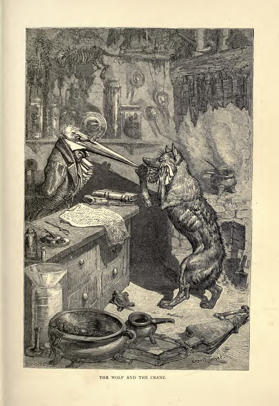 The Wolf and the Crane