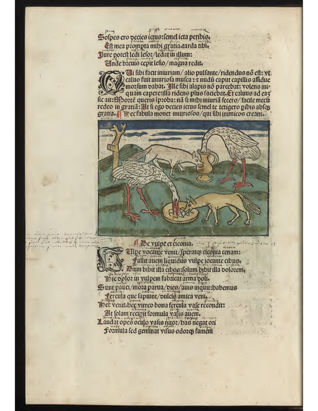 Be vulpe et ciconia.