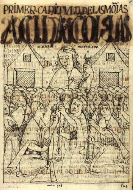 Primer Capitvlo de las Monjas Acllaconas