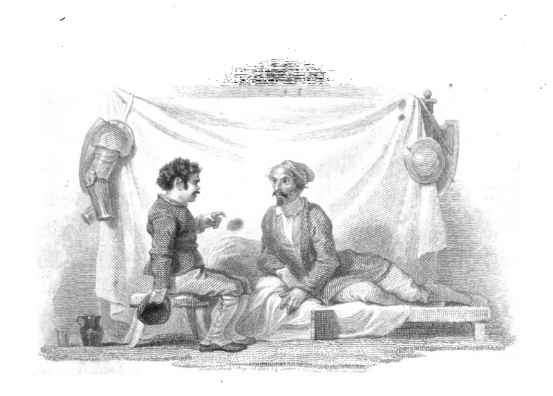 [Of How Don Quixote shut himself up in his chamber with Sancho]