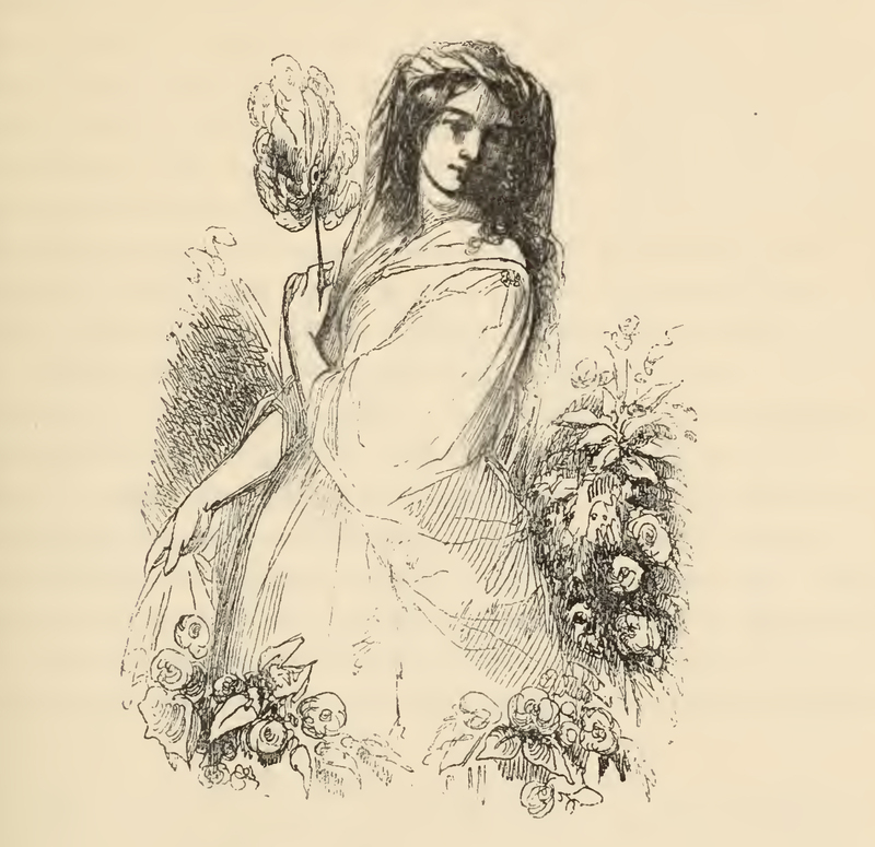 [The Peerless Casildea de Vandalia Fans Herself]