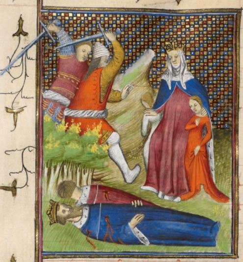Cy sensuit histoire de olipiade qui su royne tres noble de macedone