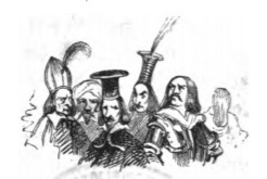 [Lilliputian officials]