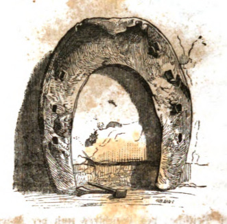 [a horseshoe]