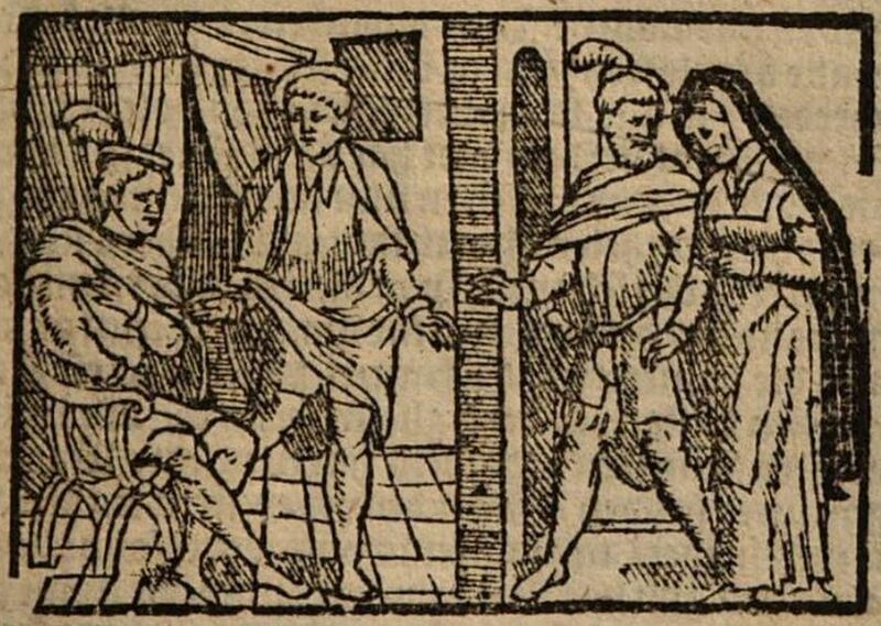[Act I – Calisto Waits with Pármeno While Sempronio Fetches Celestina]