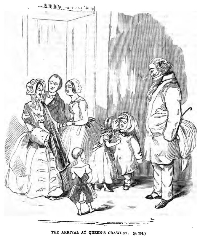 THE ARRIVAL AT QUEEN’S CRAWLEY.