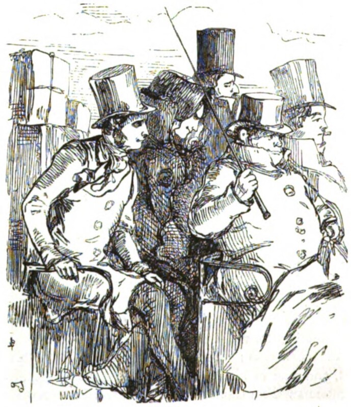 [Becky Sharp atop the Carriage]