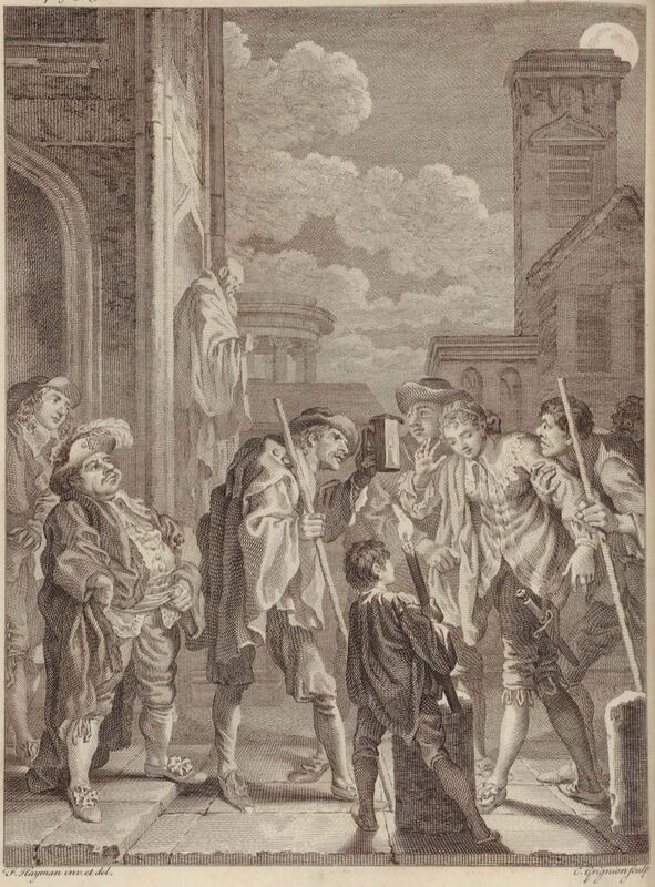 [Sancho discovers Don Diego de la Llana's daughter disguised as a man]