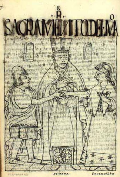 Sacramento del Ma[trimoni]o