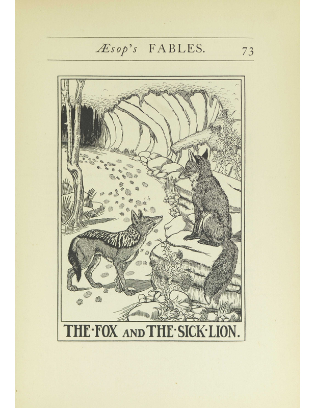 The Fox and the Sick Lion