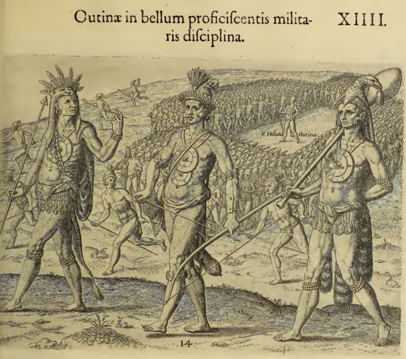 Outinae in bellum proficiscentis militaris disciplina. XIIII.