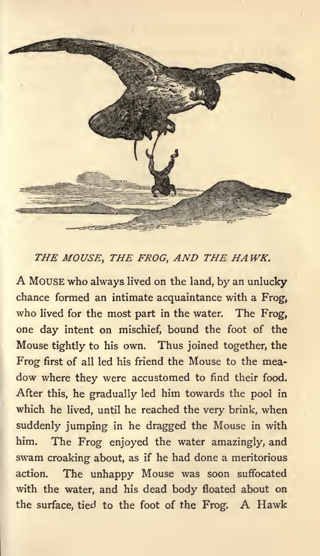 THE MOUSE, THE FROG AND THE HAWK