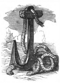 [Ship’s anchor]