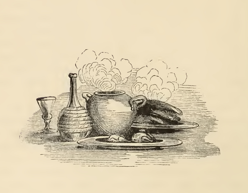 [Don Quixote's Banquet With Sampson Carrasco]