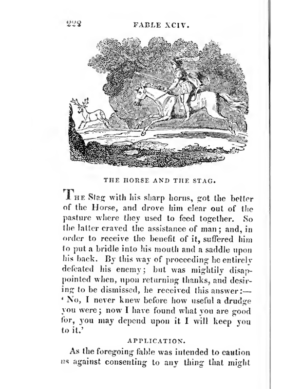 The Horse and the Stag
