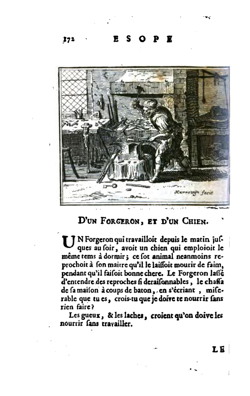 D'Un Forgeron, Et D'Un Chien