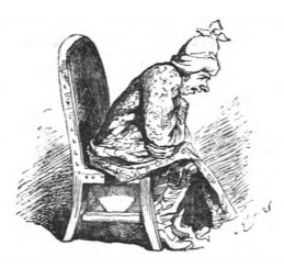 [a man sits on a chamber pot]