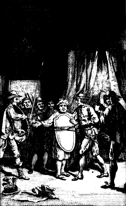 Sancho While Governor Equips to Attack the Enemy