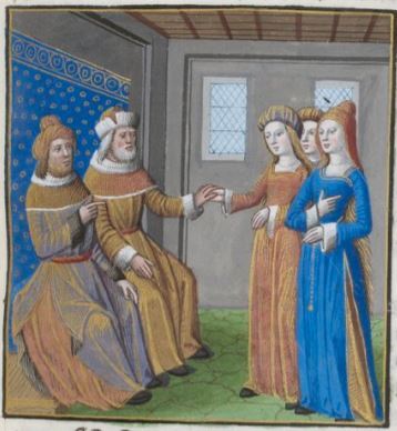[Sulpicia Being Chosen as the Most Chaste Woman of Rome]
