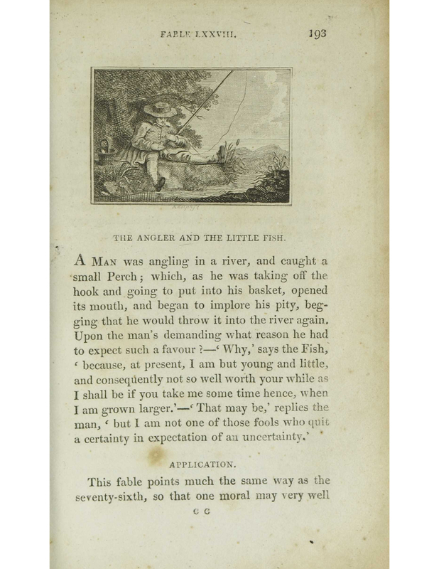 The Angler and the Little Fish