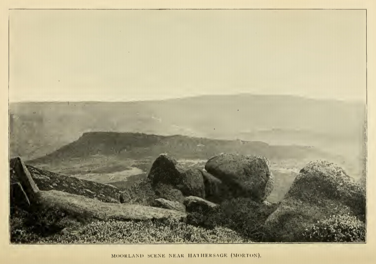 Moorland scene near Hathersage (Morton)