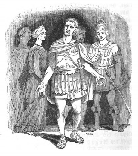 [Gulliver speaks with the Commander of a ship who fought at the Battle of Actium]