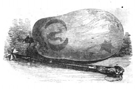 [an inflated bladder used by Flappers on Laputa]
