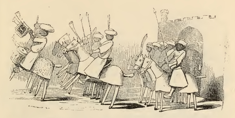 [The Algerian Puppet Cavalry Rides to Retrieve Melisandra]