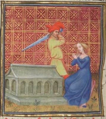 Cy apres sensuit hystoire de policena, fille du roy pryame