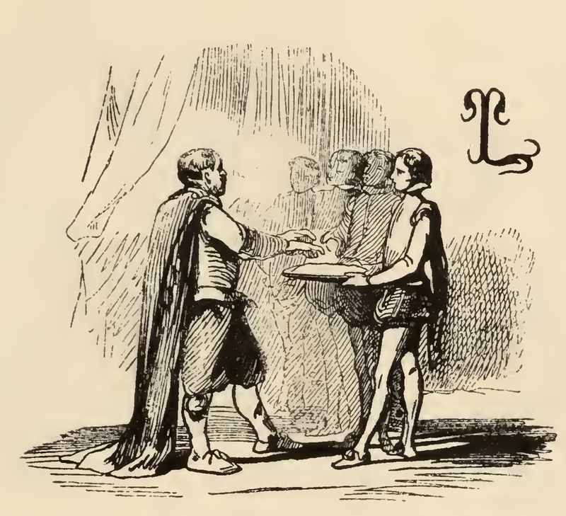 [Sancho Panza Washes His Hands Before Eating in Barataria]