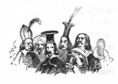 [Lilliputian officials]