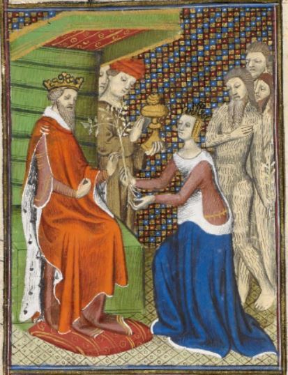 Cy sensuit histoire de nicaule royne des ethiopiens