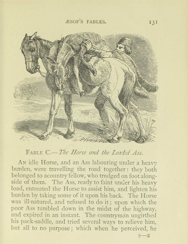 The Horse and the Loaded Ass