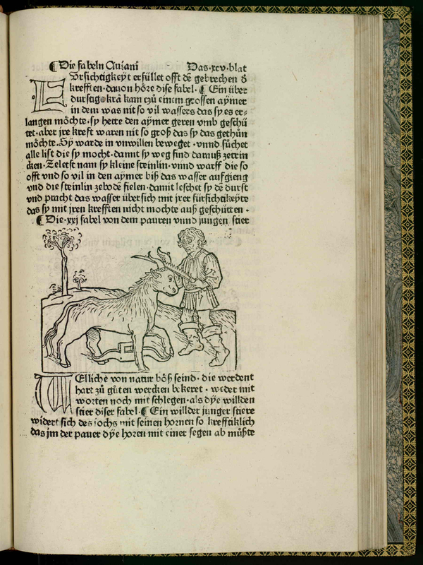 [Person Sharpening Animals Horns]
