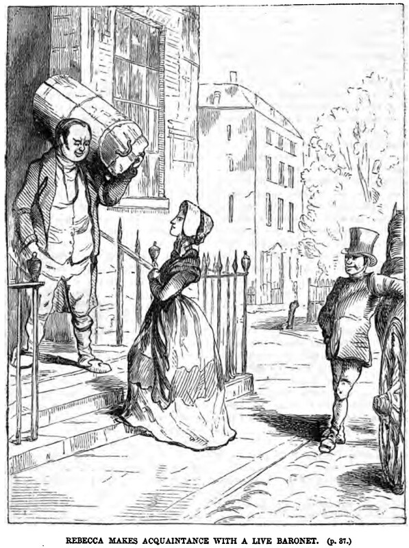 REBECCA MAKES ACQUAINTANCE WITH A LIVE BARONET.