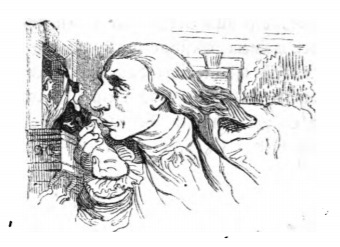 [Gulliver kisses the Empress of Lilliput’s hand]