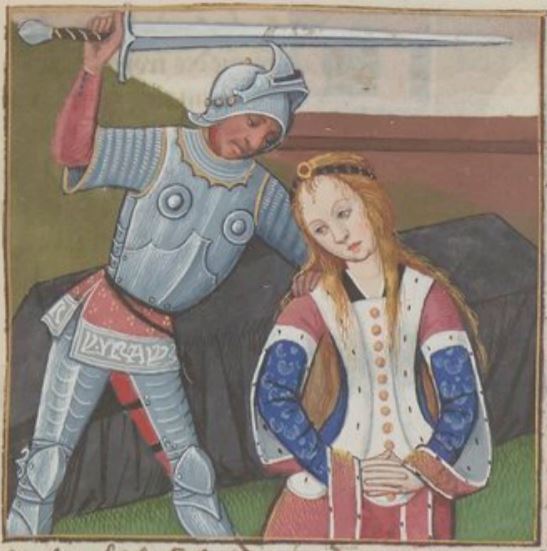 Polixene fille du roy priam de troie